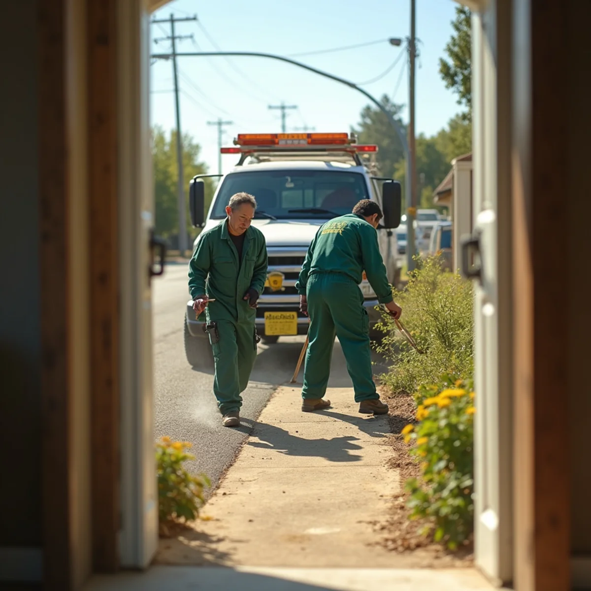 Triple-Digit Heat: How Fresno Summers Push Pests Indoors — treatment step