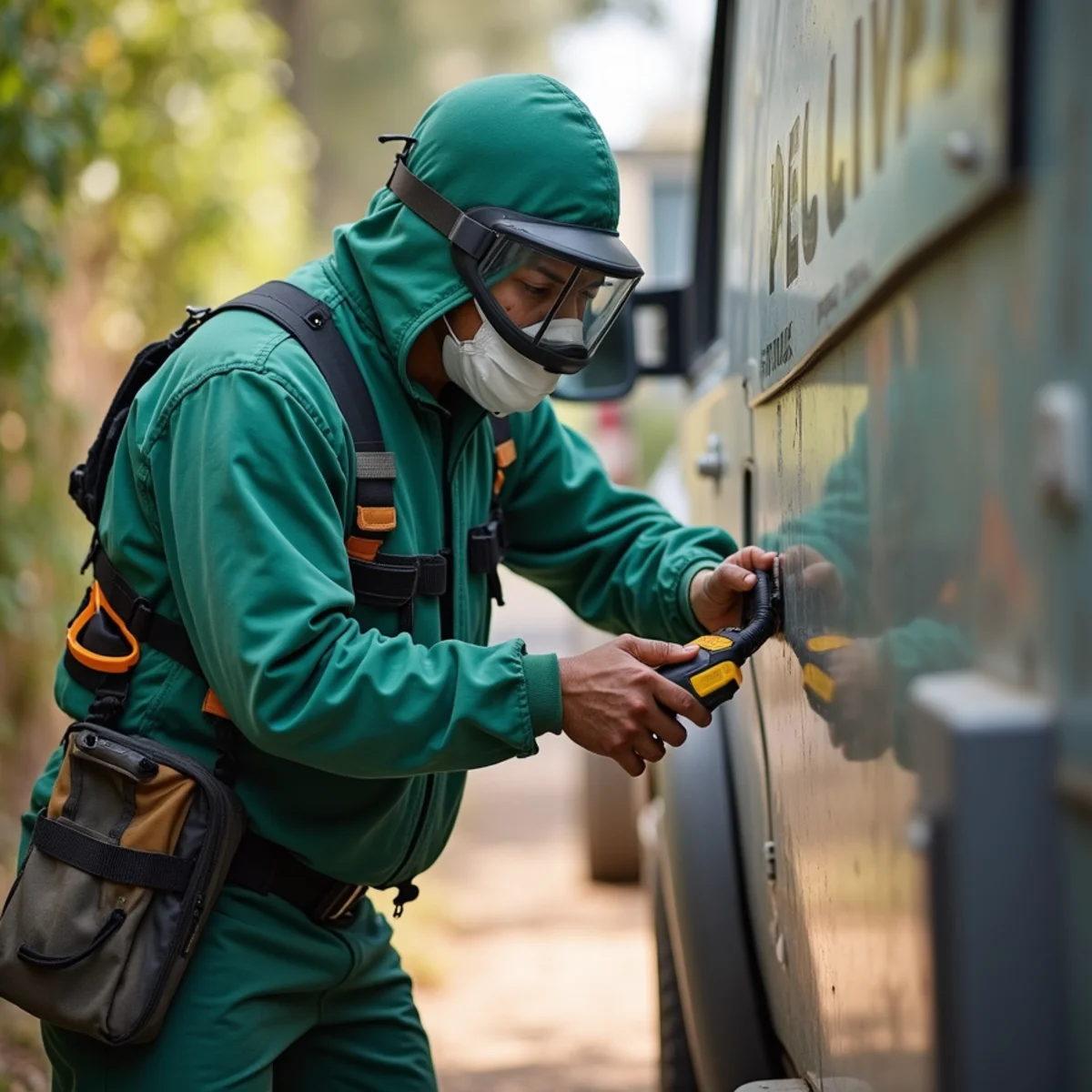 Pest Control for Fresno Restaurants: Passing Health Inspections — treatment step