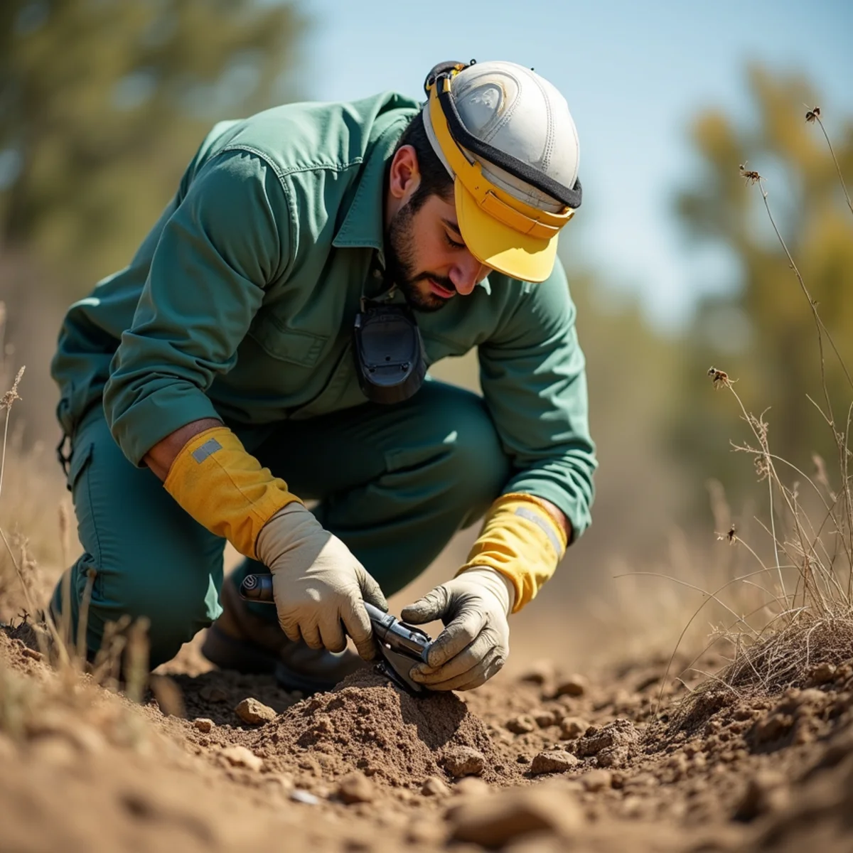 Yellowjacket Nest in the Ground: Safe Steps for Fresno Yards — treatment step