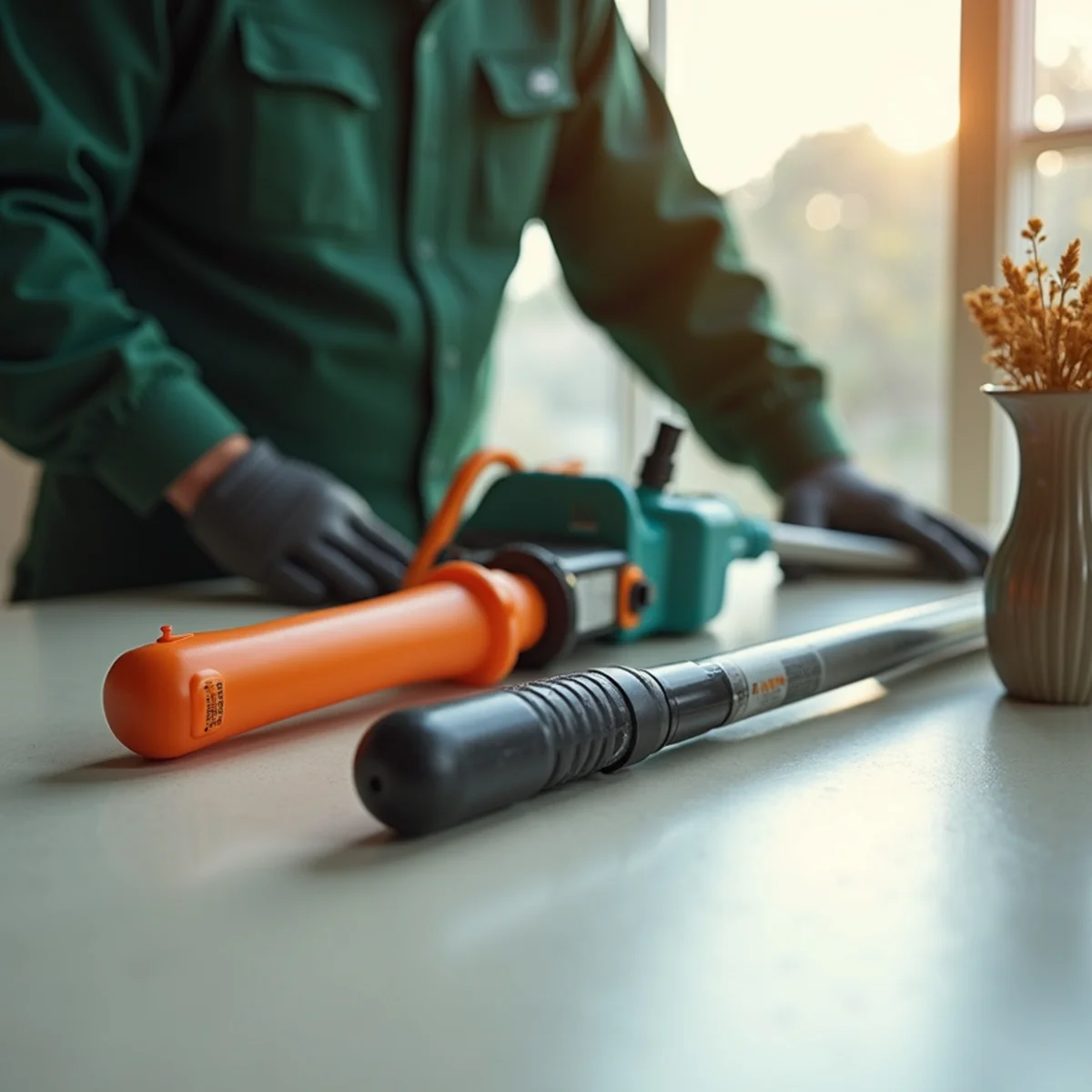 General Pest Control equipment detail in Fresno, CA