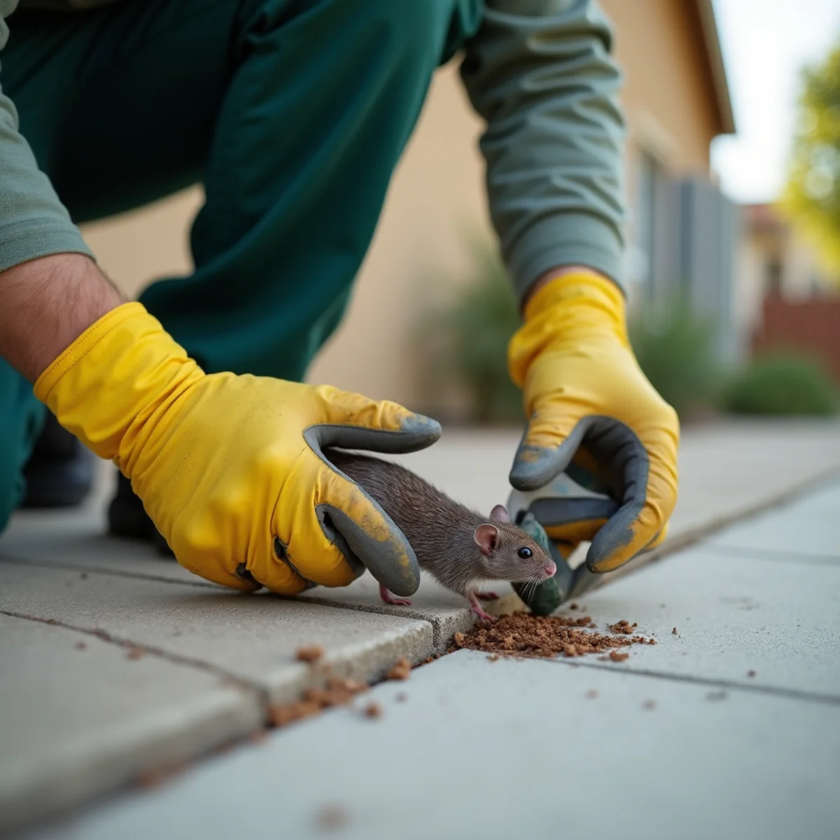Rodent Control targeted treatment in Fresno, CA