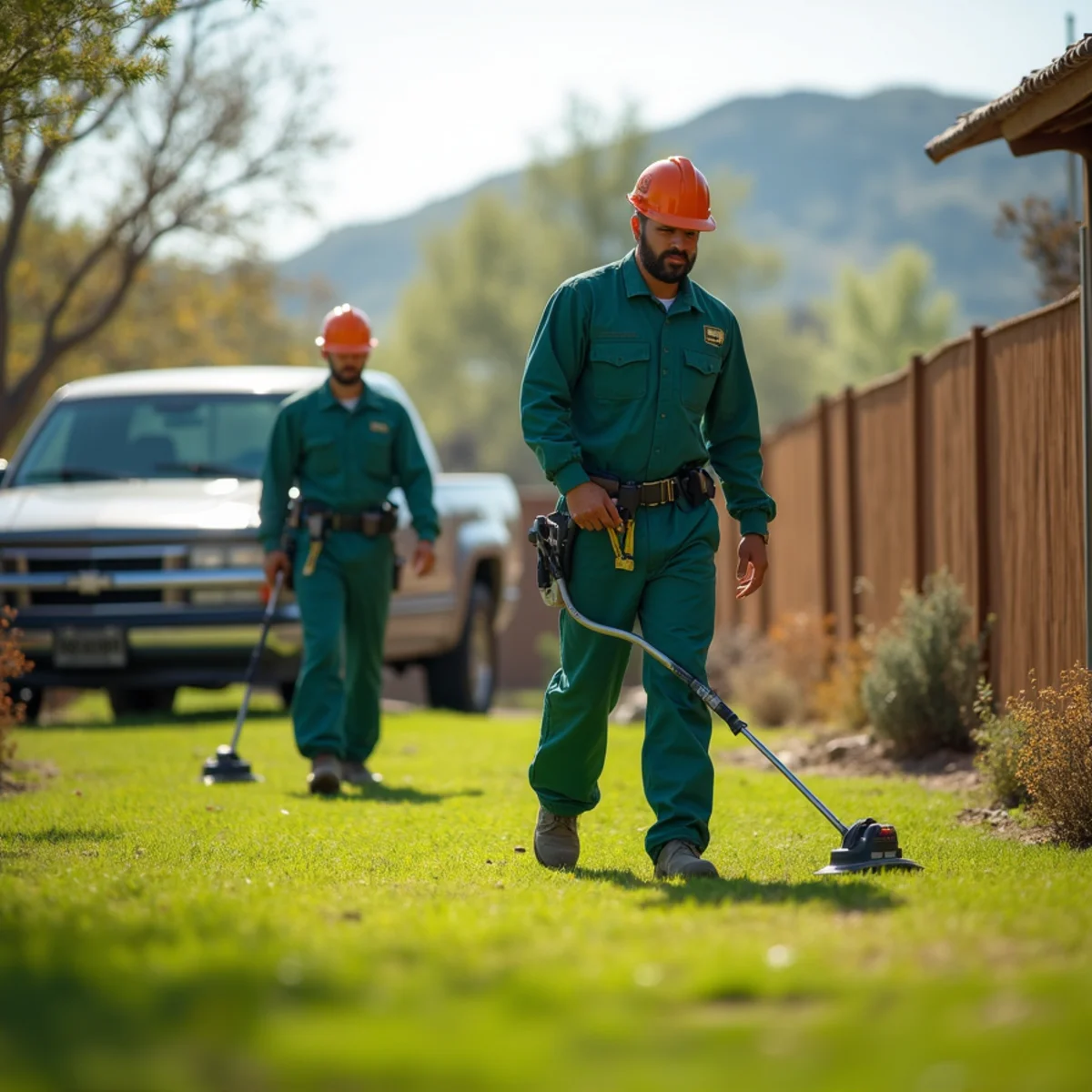 Pest control yard and terrain in Huron, CA