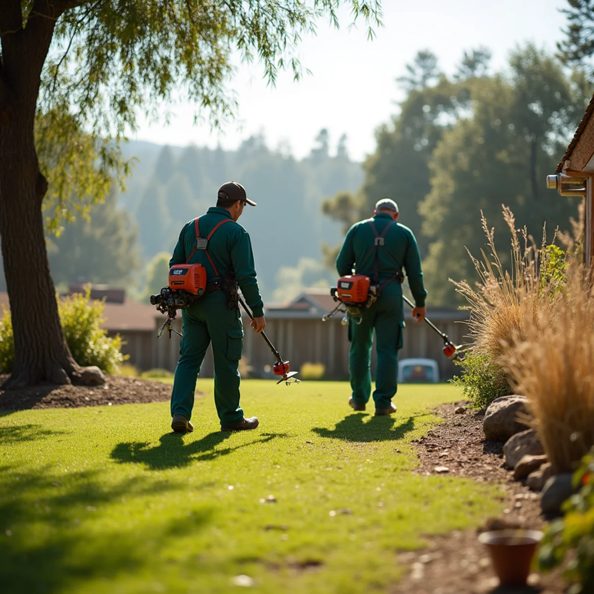Pest control yard and terrain in Shaver Lake, CA