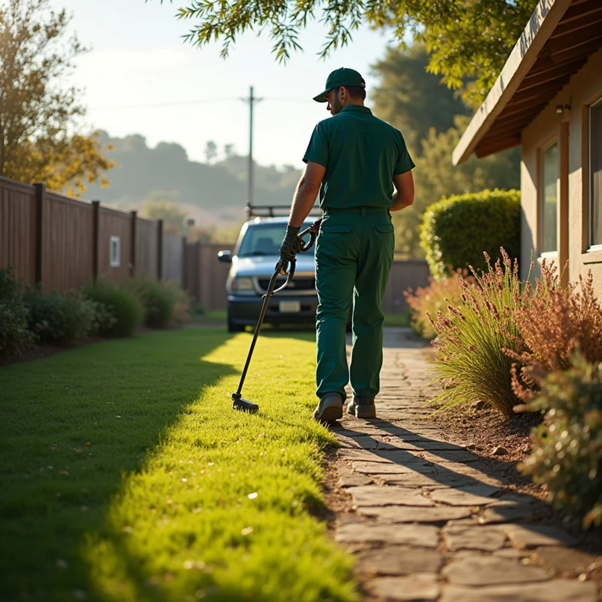 Pest control yard and terrain in Tarpey Village, CA